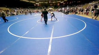 132 lbs Consolation - Trayden McNatt, HURRICANE WRESTLING ACADEMY vs Connor Marshall, Morris Wrestling Association