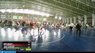 70 lbs Quarterfinal - Zeke Sanchez, Sanderson Wrestling Academy vs Jett Higley, Juab Wrestling Club