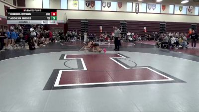 140 lbs Round 1 - Addilyn Moses, Prairie, Cedar Rapids vs Kimora Owens, Williamsburg