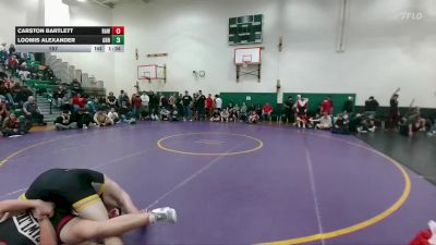 157 lbs Carston Bartlett, Rawlins vs Loomis Alexander, Greybull/Riverside