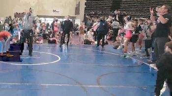 75 lbs Rr Rnd 5 - McKenzie Harshman, NewWhale Pink - Girls vs Charlotte DiFrancisco, Cordoba Trained (Sand Storm Sisters)