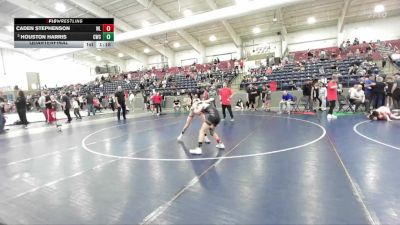 80 lbs Quarterfinal - Houston Harris, Champions Wrestling Club vs Caden Stephenson, Sanderson Wrestling Academy