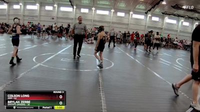 76 lbs Round 3 (8 Team) - Brylan Zerbe, Upstate Uprising vs Colson Long, OMP