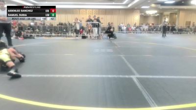 58 lbs Round Of 16 - Aidenlee Sanchez, 5Th St Bar & Grill WC vs Samuel Subia, Legends Of Gold LV