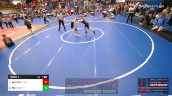 106.9-115.6 lbs Rr Rnd 4 - Jayden Windrix, Lady Outlaw Wrestling Academy vs Bristol Norris, Standfast