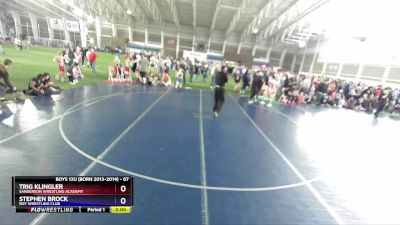 67 lbs Semifinal - Trig Klingler, Sanderson Wrestling Academy vs Stephen Brock, Roy Wrestling Club