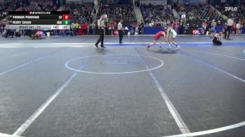75 lbs Cons. Round 2 - Timber Perkins, Caney Valley vs Ruby Gnad, Manhattan