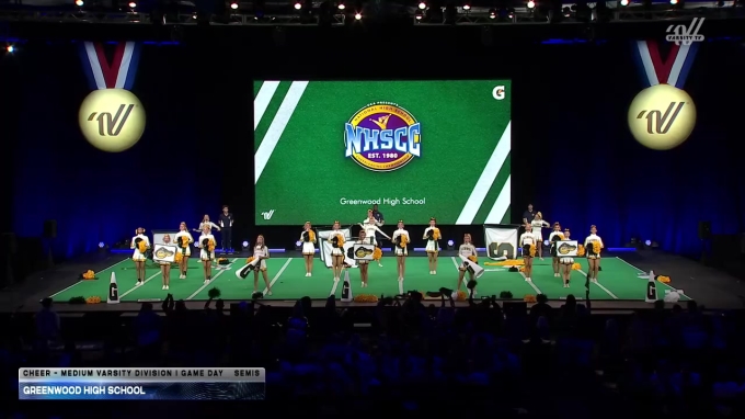 Greenwood High School [2026 Cheer - Medium Varsity Division I Game Day ...