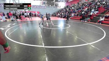 135 lbs Cons. Semi - Emily Martinez, El Paso Chapin vs Saira Sunderland, El Paso Americas