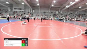 70 lbs Rr Rnd 1 - Carson Craig, The Fort Hammers vs Gavin Moscatello, Validus Wrestling Club