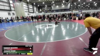 69 lbs Cons. Round 2 - Chance Mckee, Mat Rats Wrestling Club vs Chance Wilborn, Nottoway NCWC