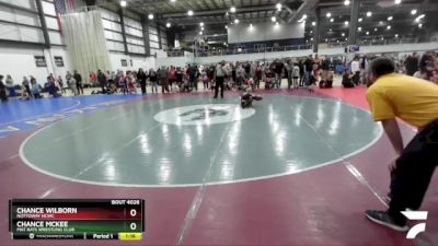 69 lbs Cons. Round 2 - Chance Mckee, Mat Rats Wrestling Club vs Chance Wilborn, Nottoway NCWC