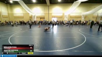 63 lbs Champ. Round 2 - Benjamin Puga, Top Of Utah vs Kanyon Haycock, Carbon Wrestling