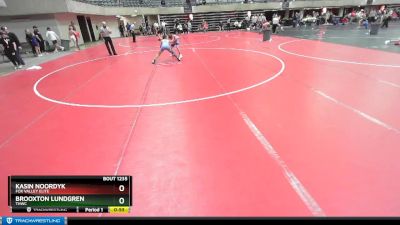 105 lbs 3rd Place Match - Kasin Noordyk, Fox Valley Elite vs Brooxton Lundgren, THWC