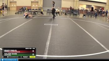 110 lbs Round 3 - Grady Phelps, Cookeville Youth Wresling vs Walker Share, Unattached