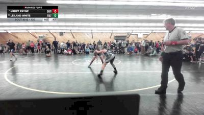 120 lbs Round Of 16 - Kruze Payne, Sayre vs Leiland White, Fulton