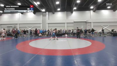126 lbs Quarters - Jekai Sedgwick vs Eli Flowers, Roundtree Wrestling Academy