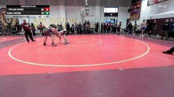 190 lbs Champ. Round 3 - Dylan Cook, Arlington vs Cael Cryer, Moreno Valley