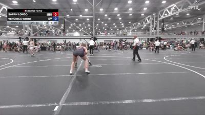 145 lbs Round 1 - Veronica White, Central Pennies Power vs Sarah Longo, Immortals