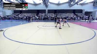 125-I2 lbs Semifinal - Cameron Horeis, Pro-ex Wrestling Club vs Cooper Rushton, N/A