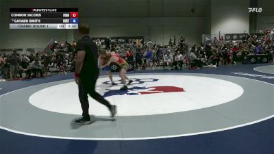 86 lbs Champ. Round 1 - Connor Jacobs, Pennsylvania vs Cayaen Smith, Ohio RTC