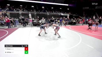 144 lbs Semifinal - Teagan Dixon, North Montana WC vs Brennen White, Victory WC