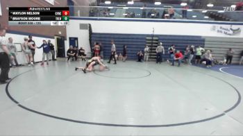 125 lbs 1st Place Match - Brayson Moore, Team Real Life Wrestling vs Waylon Nelson, Clearwater Valley Wrestling Club