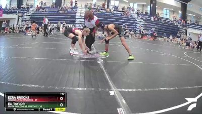 140 lbs Round 1 (3 Team) - Ezra Brooks, Violent Little Machines vs Eli Taylor, South Paulding Jr Spartans