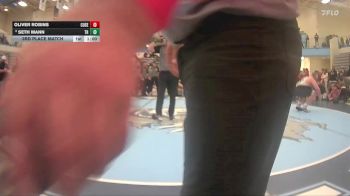 285 lbs 3rd Place Match - Seth Mann, Thunder Ridge vs Oliver Robins, Syracuse