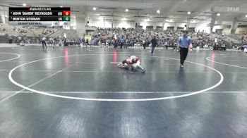 65 lbs Quarterfinal - Benton Utsman, Vikings Wrestling Club vs John `Baker` Reynolds, GroundZero