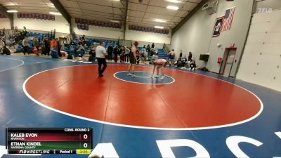 215B Cons. Round 2 - Ethan Kindel, Natrona County vs Kaleb Evon, Riverton