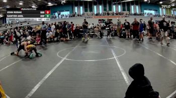 96 lbs Round 1 (6 Team) - Sawyer Akel, Florida Scorpions vs John Rodak, Team Barracuda