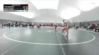 165 lbs Cons. Round 5 - Pat Downing, Ohio State vs Josiah Oliver, Quincy