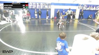 43 lbs Rr Rnd 3 - Elijah Clark, Owasso Takedown Club vs Liam Orrel, Berryhill Wrestling Club