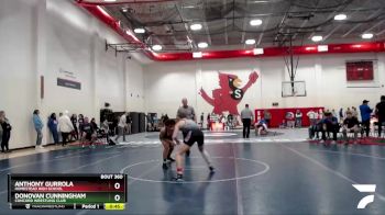 132 lbs Cons. Round 2 - Donovan Cunningham, Concord Wrestling Club vs Anthony Gurrola, Homestead High School