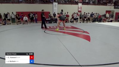 125 kg Quarterfinal - Crew Howard, Nebraska Golden Eagles Wrestling Club vs Jacob Bullock, Indiana RTC