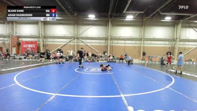 64 lbs Rr Rnd 4 - Blake Kane, Steller Trained Grevious - BK6E vs Adam Rasmussen, Roundtree Wrestling Academy - BK6E