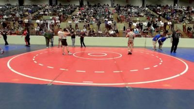 130-140 lbs Rr Rnd 2 - Sawyer Johnson, Rockmart Takedown Club vs Michael Lord, Georgia