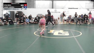 35 lbs Rr Rnd 1 - Kyra Beall, MGW Death By Chocolate - W vs Aubrey Kidwell, Ohio Outcasts - W