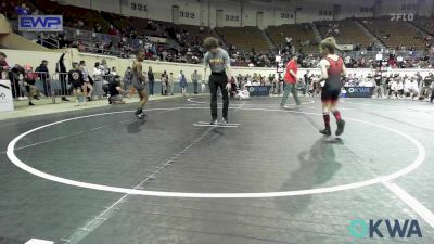 85 lbs Consi Of 4 - Landon Villines, Weatherford Youth Wrestling vs King Robinson, Pin-King All Stars