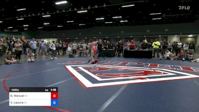 148 lbs Final - Belicia Manuel, MI vs Violette Lasure, PA