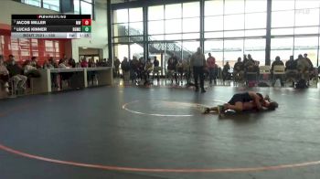 130 lbs Quarterfinal - Jacob Miller, Marion Wolves vs Lucas Kinner, Big Game Wrestling Club