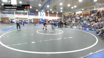 144 lbs Champ. Round 1 - Corey Zamora, Alta Loma vs Kennan Murray, Los Alamitos