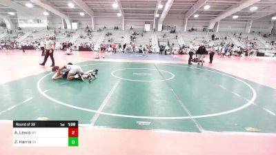 182 lbs Round Of 32 - Austin Lewis, MD vs Zeke Harris, GA