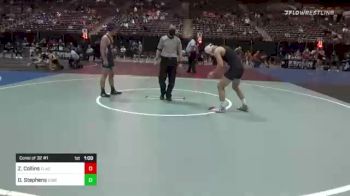 145 lbs Consi Of 32 #1 - Zachary Collins, Flagstaff Highschool vs Dakota Stephens, Ebbetts Pass