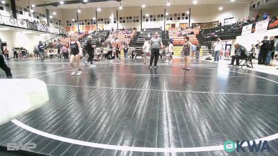 80 lbs Rr Rnd 5 - Reilas Sanchez, Locust Grove Youth Wrestling vs Savina Burgo, Unattached