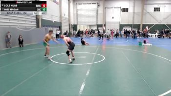 150 lbs Cons. Round 2 - Cole Nuss, Broken Bow Wrestling Club vs Jhet Hagan, Shelton Wrestling Club