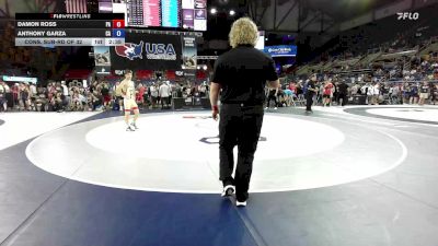 113 lbs Cons. Sub-rd Of 32 - Damon Ross, PA vs Anthony Garza, CA
