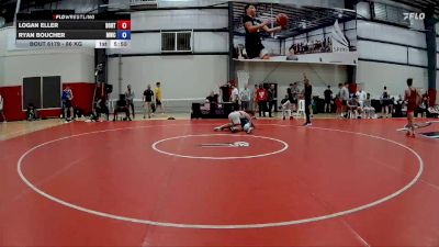 86 kg Cons. Round 3 - Logan Eller, Boone RTC vs Ryan Boucher, Michigan Wrestling Club