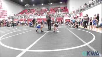61 lbs Round Of 16 - Richie Rios, Tuttle Wrestling vs Wyatt Rodriguez, Choctaw Ironman